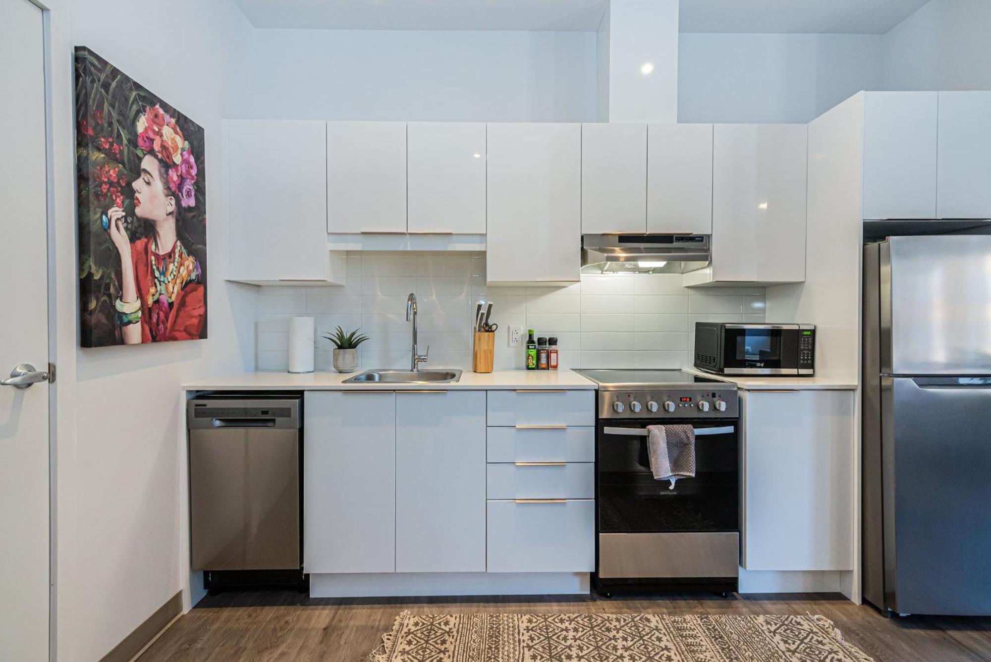 Wonderful New Studio Close To Mount Royal By Den Stays 蒙特利尔 客房 照片