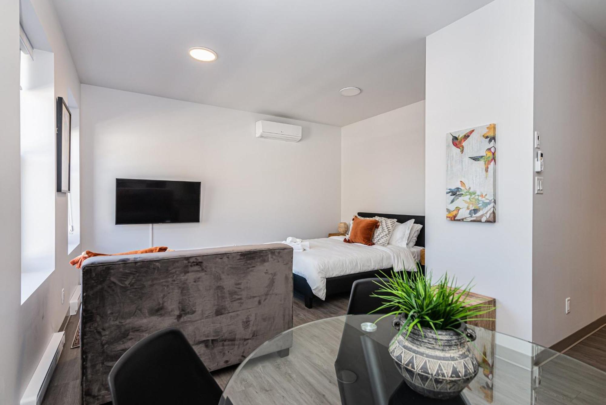 Wonderful New Studio Close To Mount Royal By Den Stays 蒙特利尔 客房 照片